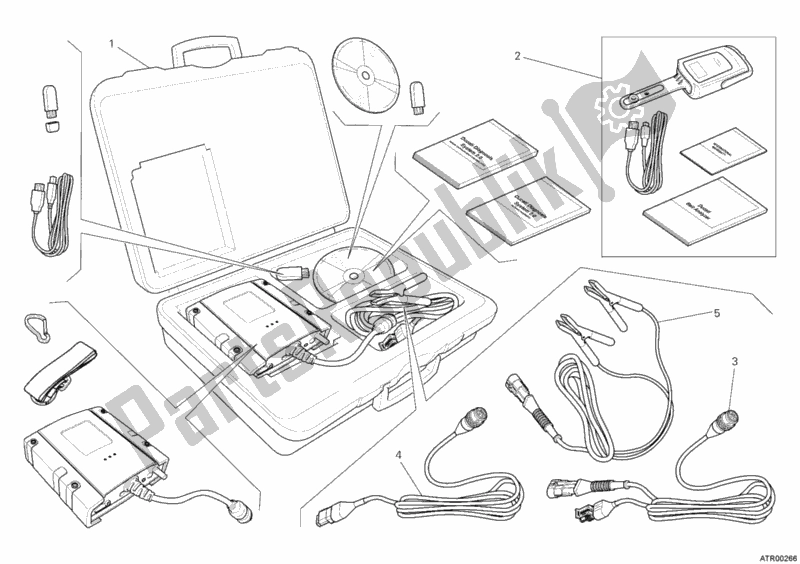 Alle onderdelen voor de Check Instrument Dds van de Ducati Diavel Carbon 1200 2012